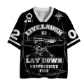 Kyoto-Lion Suppression By Force Funny Mesh Jersey
