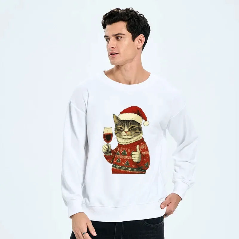 japanese vintage christmas sweatshirt