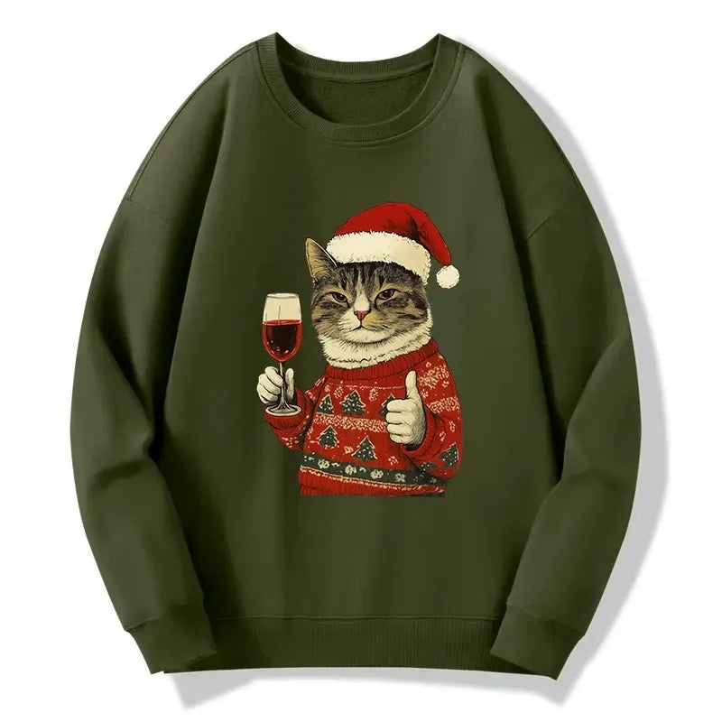 japanese vintage christmas sweatshirt