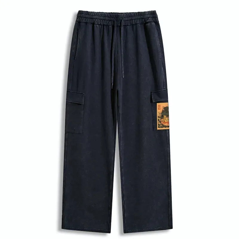Moo Deng Eat Ramen Sweatpants for Daily Wear