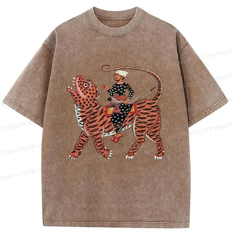 Vintage Washed T-Shirt for Streetwear
