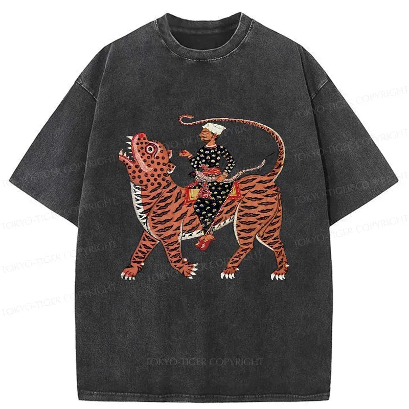 Vintage Washed T-Shirt for Streetwear