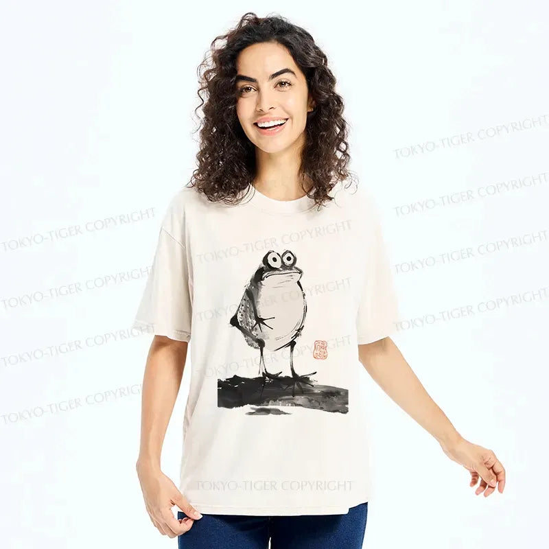 Washed Unisex T-Shirt for Travel