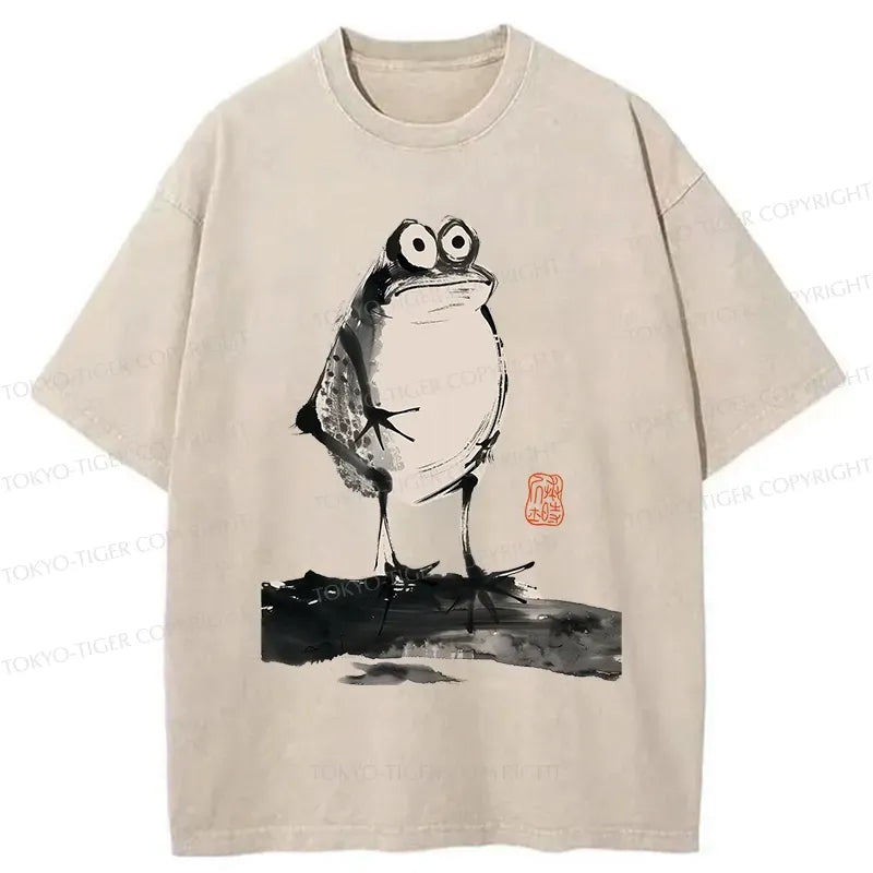 Washed Unisex T-Shirt for Travel