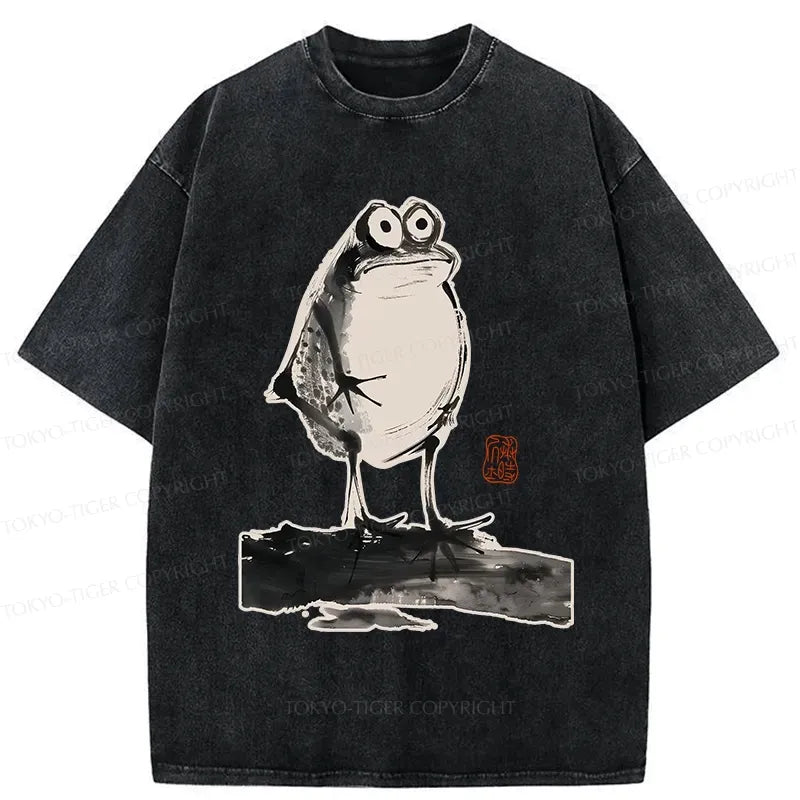Washed Unisex T-Shirt for Travel