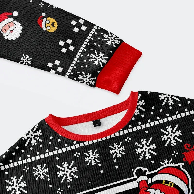 Japanese Christmas ugly sweatshirt holiday special