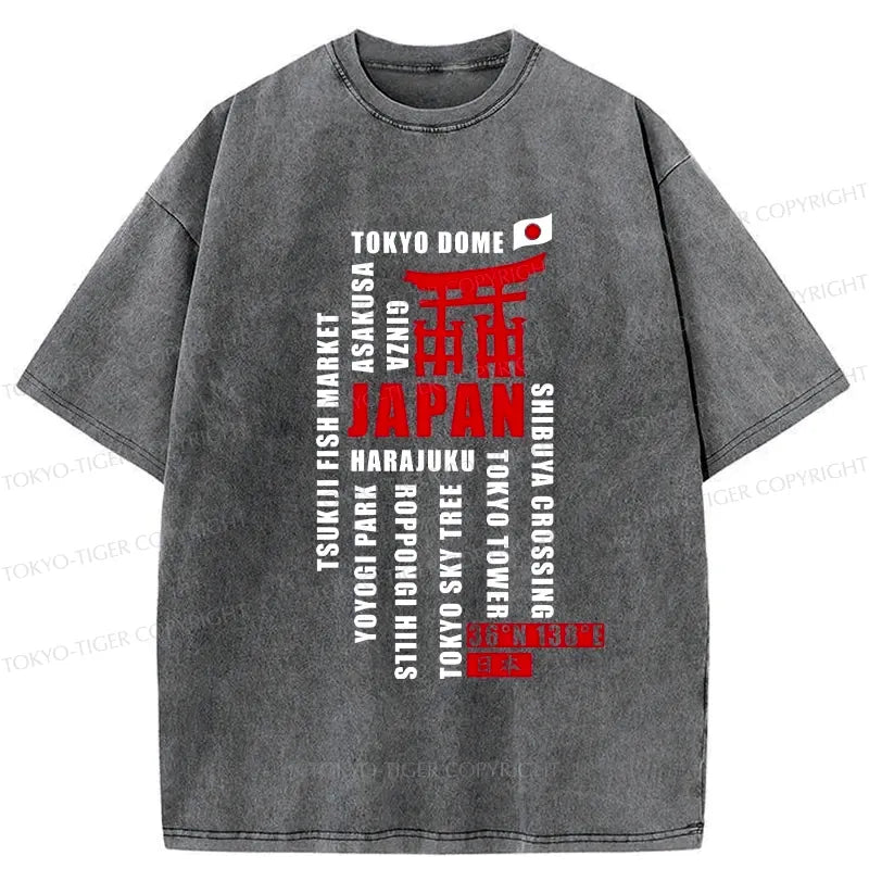 Washed Vintage Kyoto Lion T-Shirt on Sale