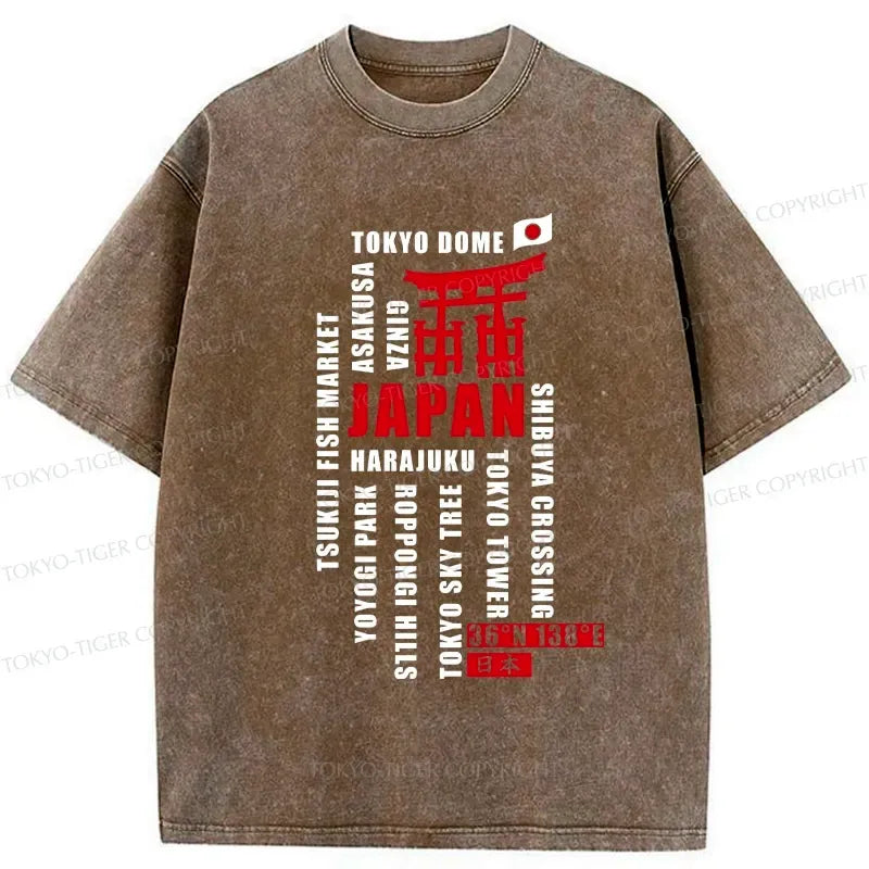 Washed Vintage Kyoto Lion T-Shirt on Sale
