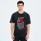 Kyoto-Lion Japanese Attractions Collection Washed T-Shirt