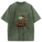 Vintage Japanese Frog Tee Gift Idea