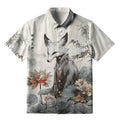 Kyoto Guardian Lotus Shirt Gift for Him