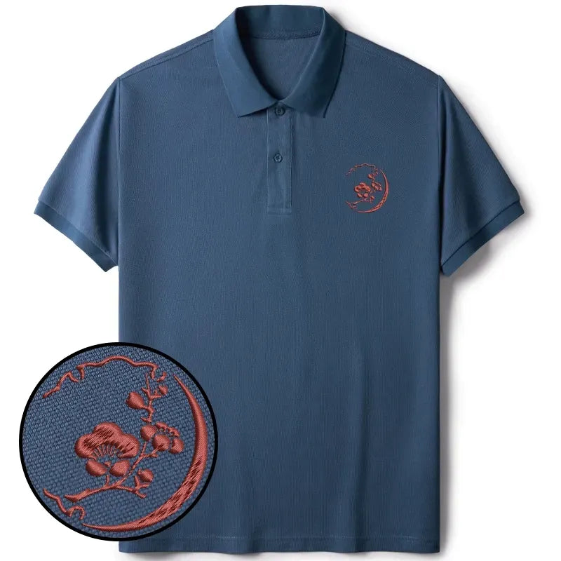 Kyoto Lion Sakura Polo Shirt Best Seller