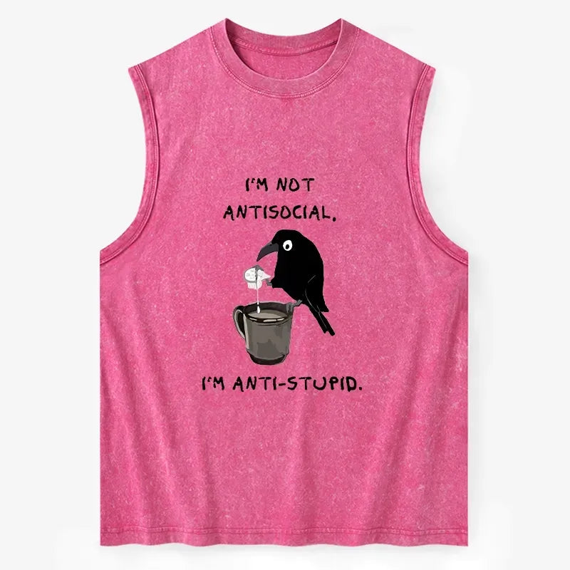 Kyoto Crow Tank Top for Summer Deal