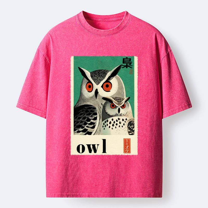 Japanese Washed T-Shirt for Daily Wear