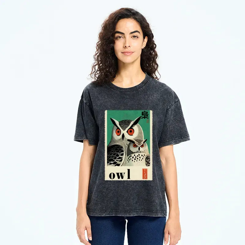 Kyoto-Lion Unisex Cotton T-Shirt on Sale