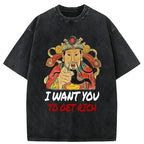 Japanese Vintage Kyoto Lion T-Shirt