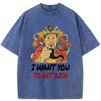 Ukiyo-e Art T-Shirt for Summer