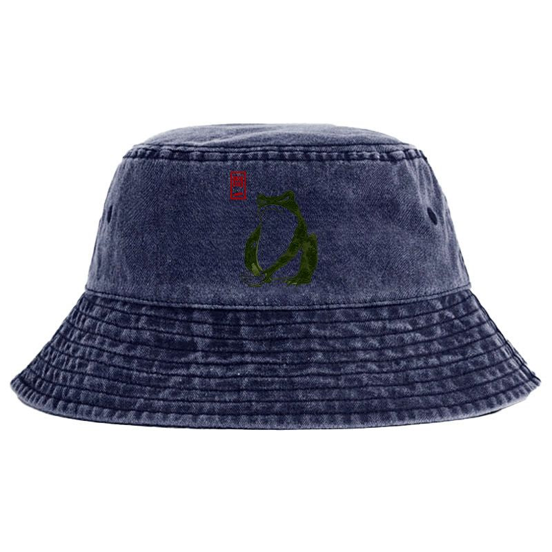 Japanese Woodblock Print Hat for Travel