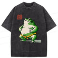 Trending Frog Sumo Wrestler T-Shirt for Streetwear