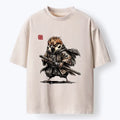 Vintage samurai t-shirt for daily wear