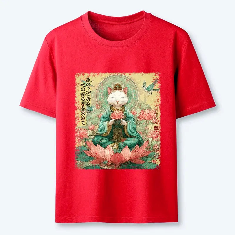 calm reflections unisex cotton tee