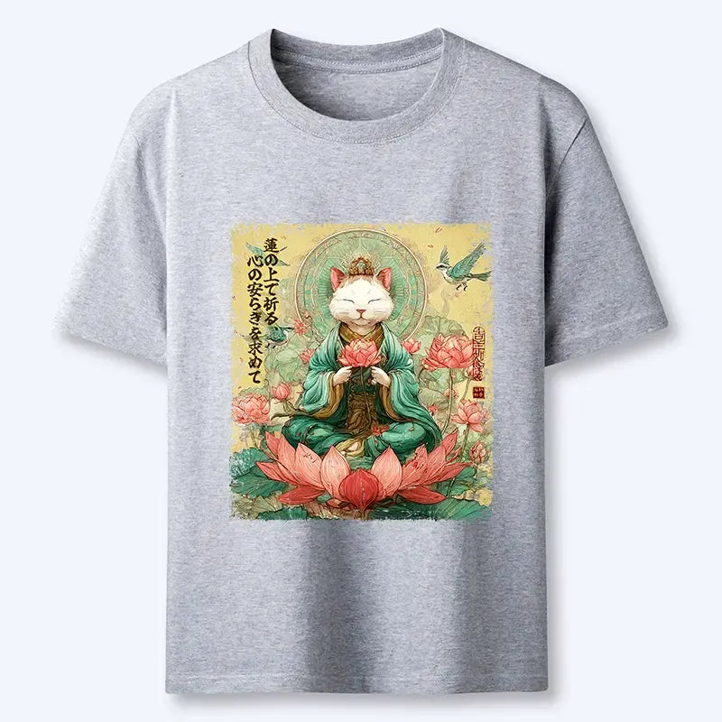 calm reflections unisex cotton tee