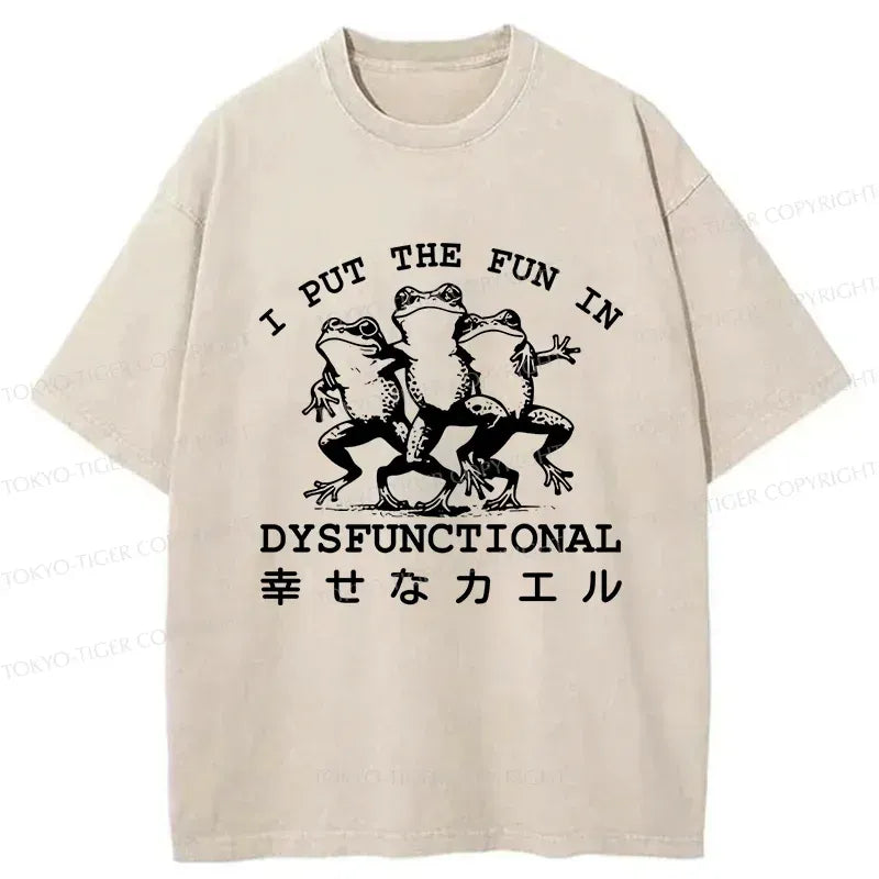 Vintage Frog T-Shirt for Summer
