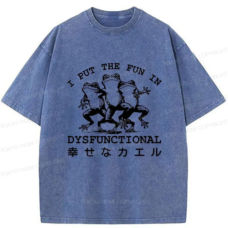 Funny Japanese Frog Tee Trendy