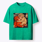 Kyoto-Lion Punch Has Found Its Home Washed T-Shirt