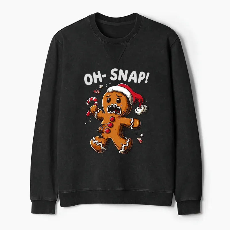 Japanese Christmas sweatshirt for men