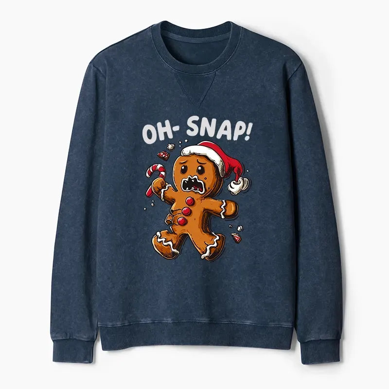 Japanese Christmas sweatshirt for men