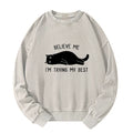 soft pre-shrunk unisex sweatshirt for travel