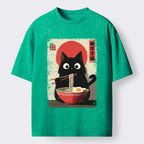 Japanese culture unisex washed t-shirt