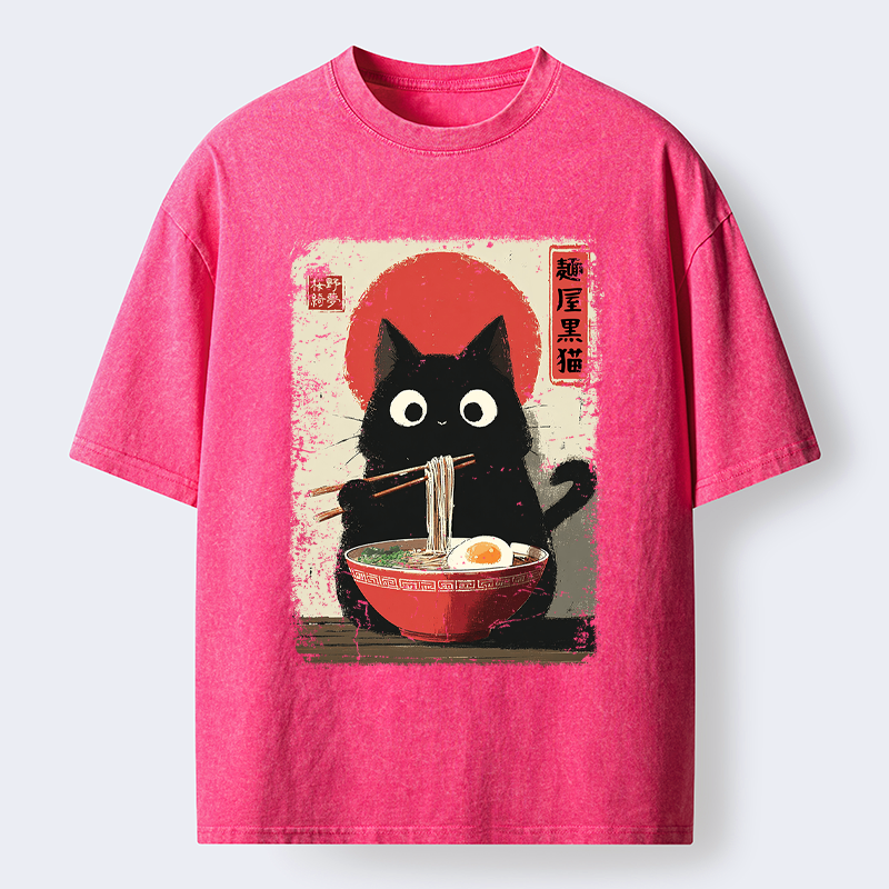 Japanese culture unisex washed t-shirt