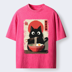 Japanese culture unisex washed t-shirt