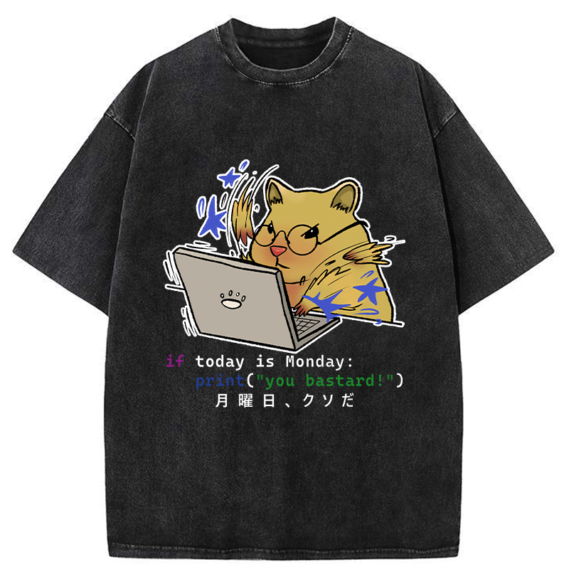 kyoto lion washed tee streetwear style