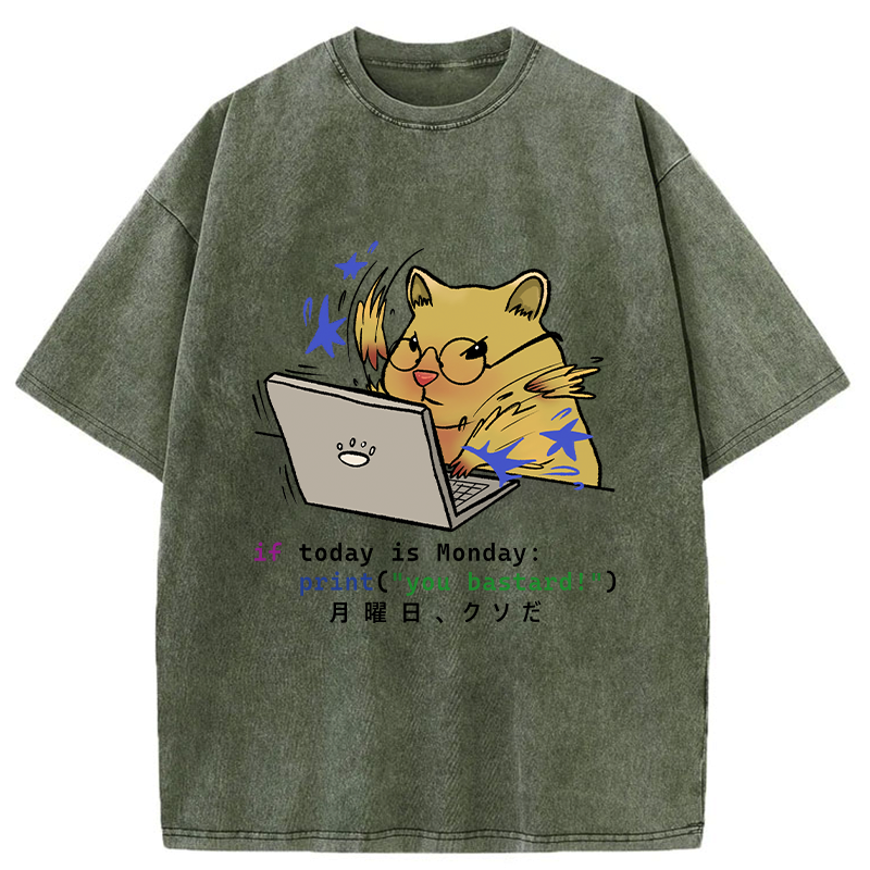 kyoto lion washed tee streetwear style
