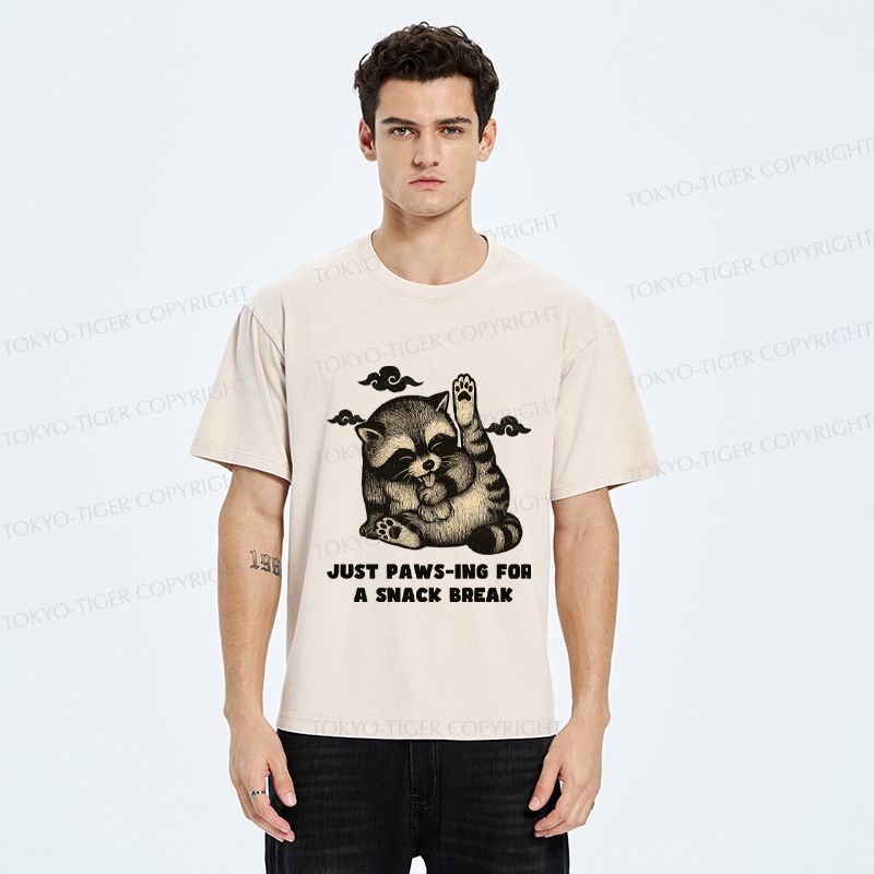 Limited Edition Washed Cotton T-Shirt for Daily Wear