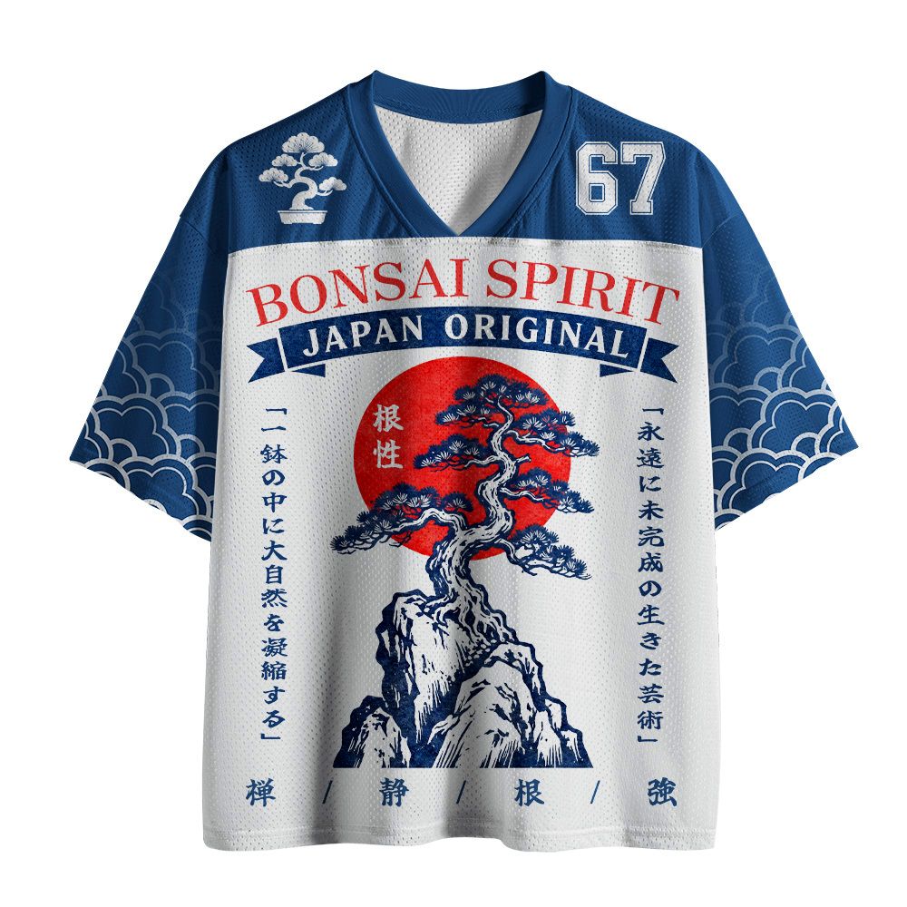 Kyoto Lion Mesh Jersey for Daily Wear