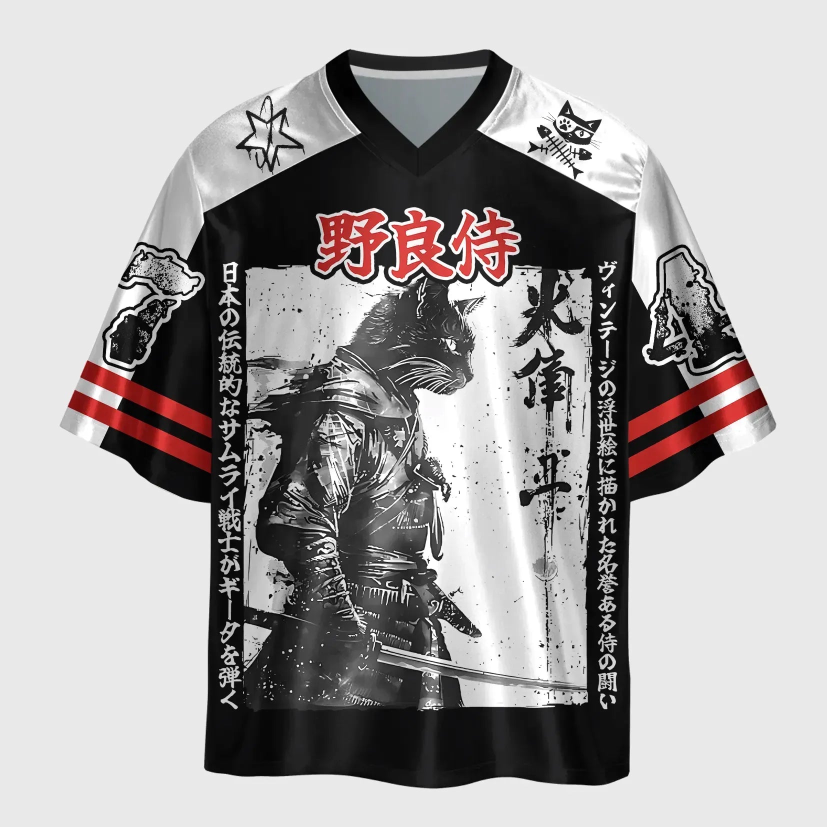 Retro Glossy Jersey for Daily Wear