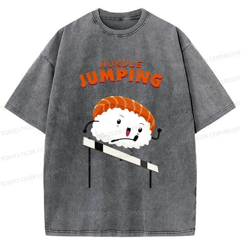 Japanese Sushi Ukiyo-e T-Shirt on Sale