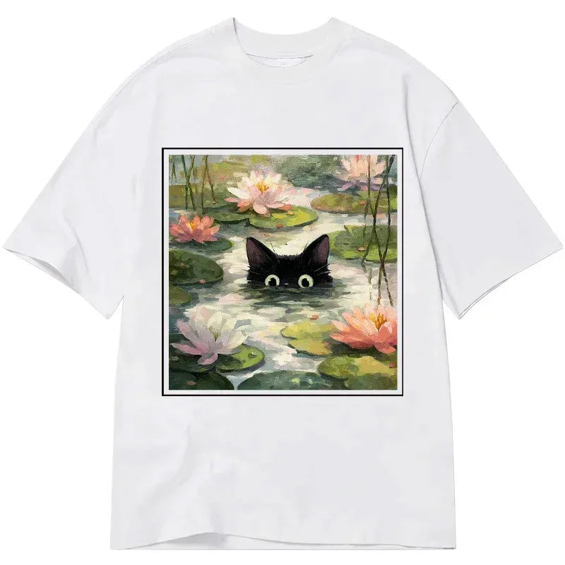 Kyoto Lion Cat T-Shirt Best Seller