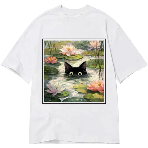 Kyoto Lion Cat T-Shirt Best Seller