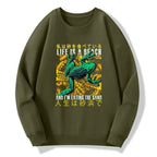 Japanese vintage sweatshirt for beach
