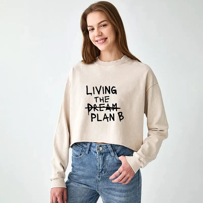 Vintage Japanese Crop Sweatshirt Best Seller