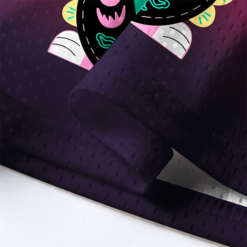 kyoto lucky cat mesh jersey