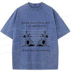 Japanese vintage washed t-shirt