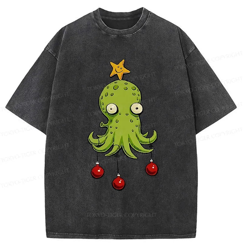 Washed cotton t-shirt for daily wear