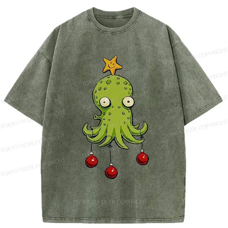 Japanese vintage octopus t-shirt best seller