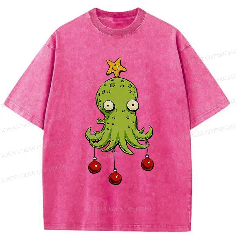 Washed cotton t-shirt for daily wear
